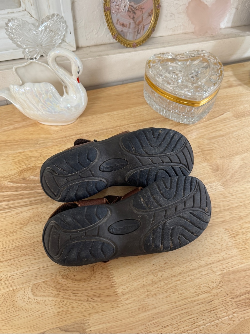 Bare Traps Brown Leather Fisherman Sandals 🤎 Y2K Comfort Core Strappy Size 6.5 - Picture 11 of 16